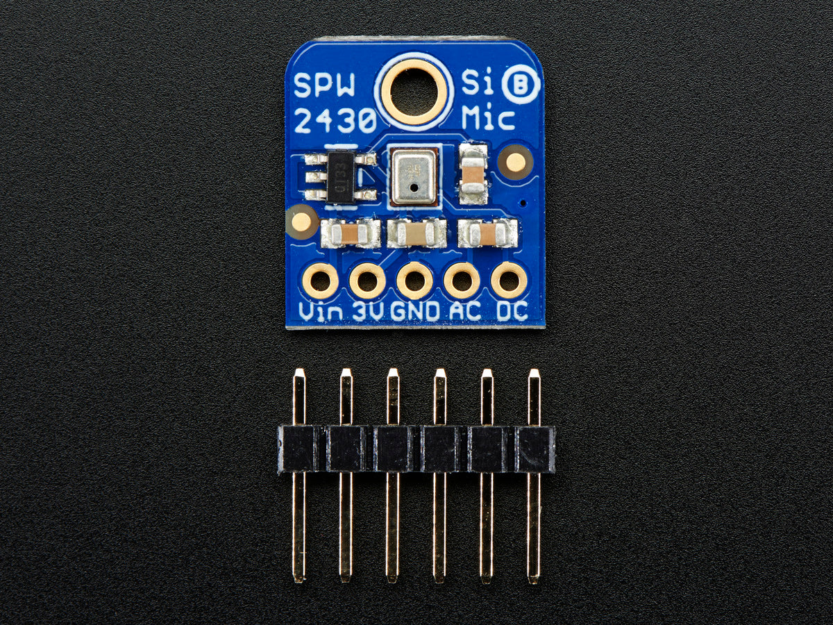 Adafruit Silicon MEMS Microphone Breakout, SPW2430