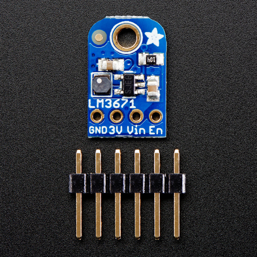 Adafruit LM3671 3.3V Buck Converter Breakout, 3.3V Output 600mA Max