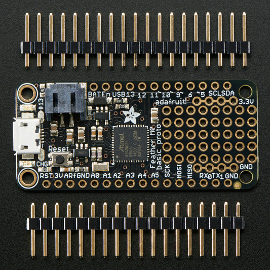 Adafruit Feather M0 Basic Proto, ATSAMD21 Cortex M0