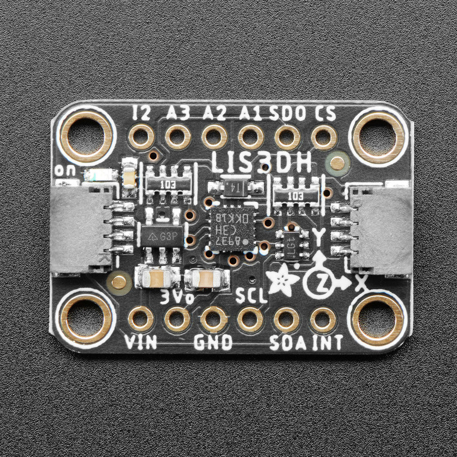 Adafruit LIS3DH Triple-Axis Accelerometer (+-2g/4g/8g/16g)