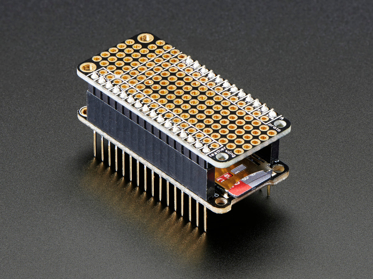 Adafruit FeatherWing Proto, Prototyping Add-on For All Feather Boards