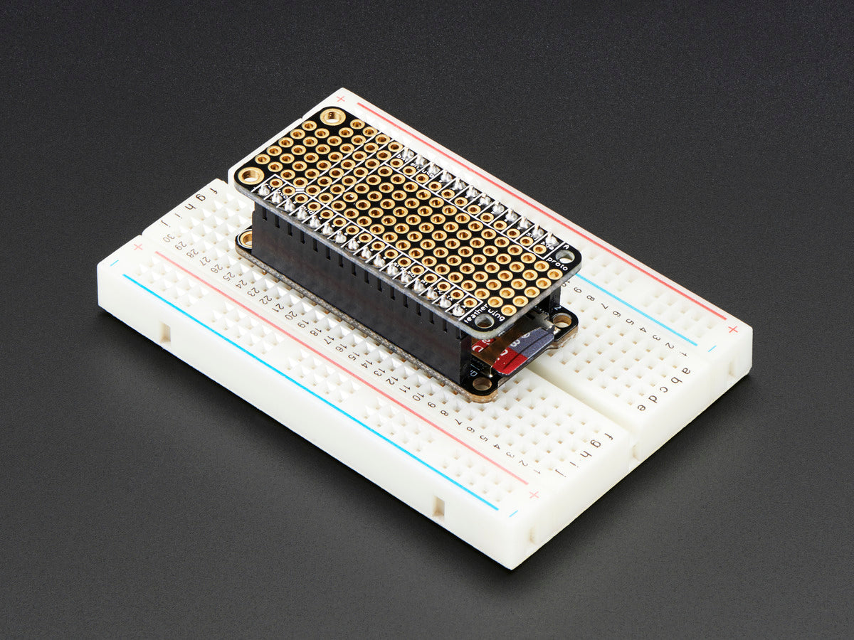 Adafruit FeatherWing Proto, Prototyping Add-on For All Feather Boards