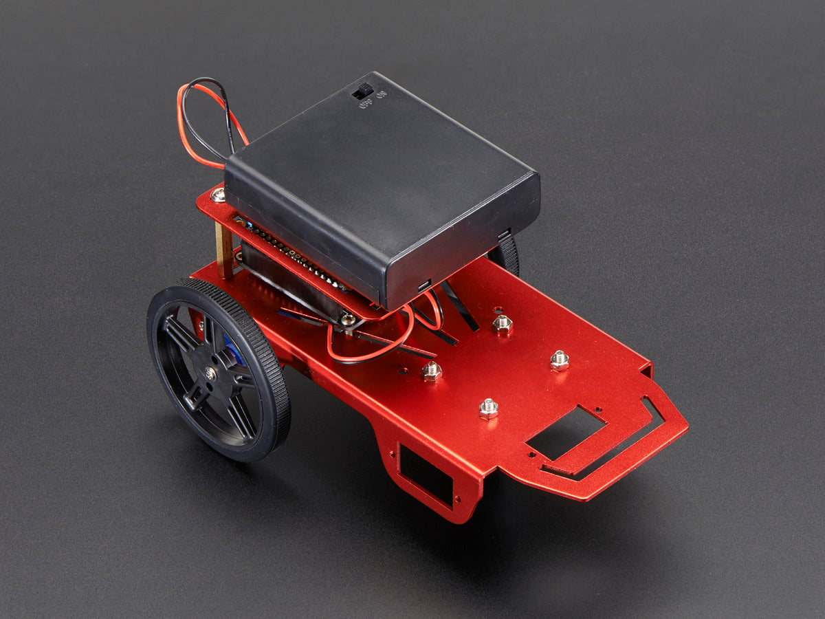Adafruit Mini Robot Rover Chassis Kit, 2WD with DC Motors