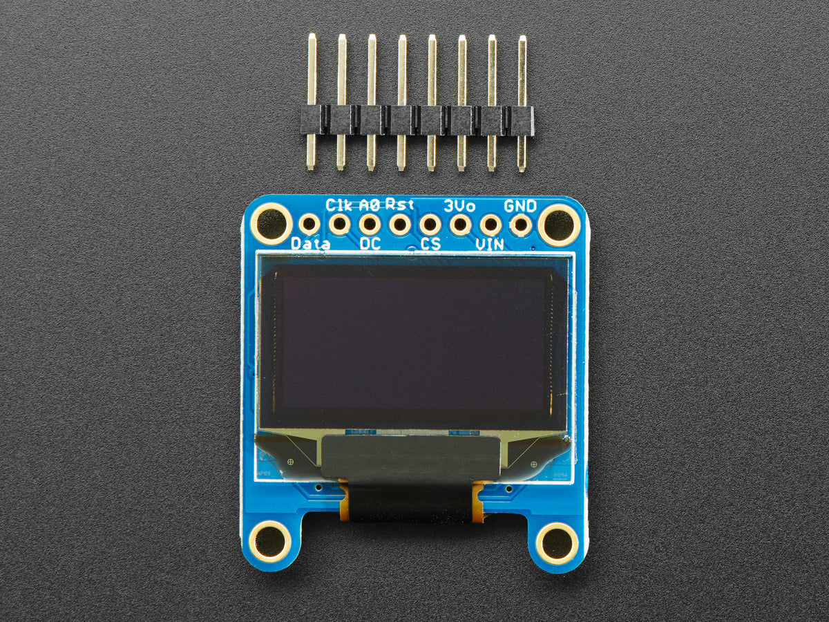 Adafruit Monochrome 0.96" 128x64 OLED Graphic Display, STEMMA QT