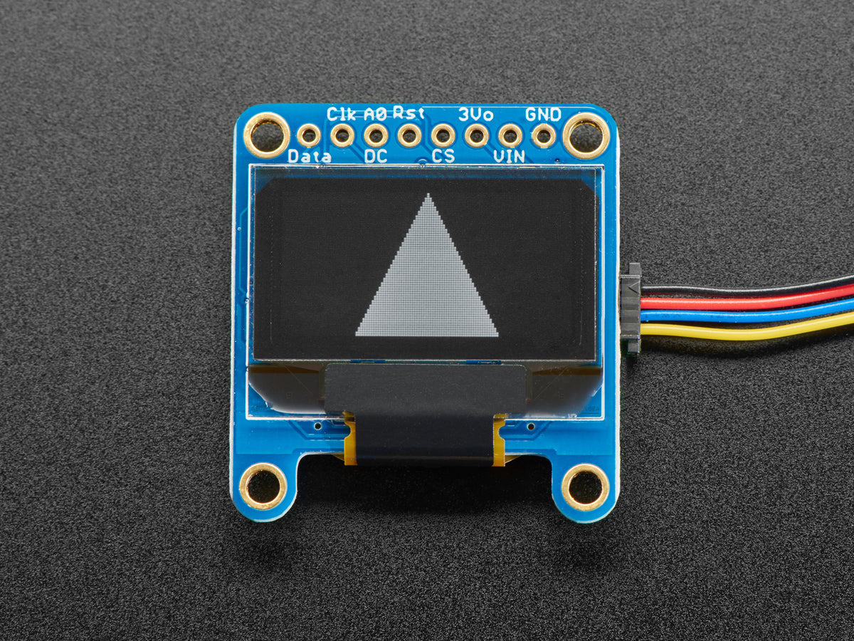 Adafruit Monochrome 0.96" 128x64 OLED Graphic Display, STEMMA QT