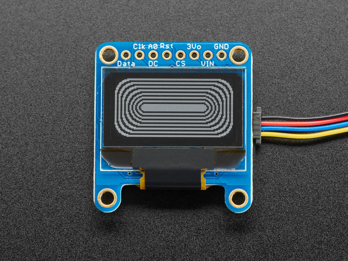 Adafruit Monochrome 0.96" 128x64 OLED Graphic Display, STEMMA QT
