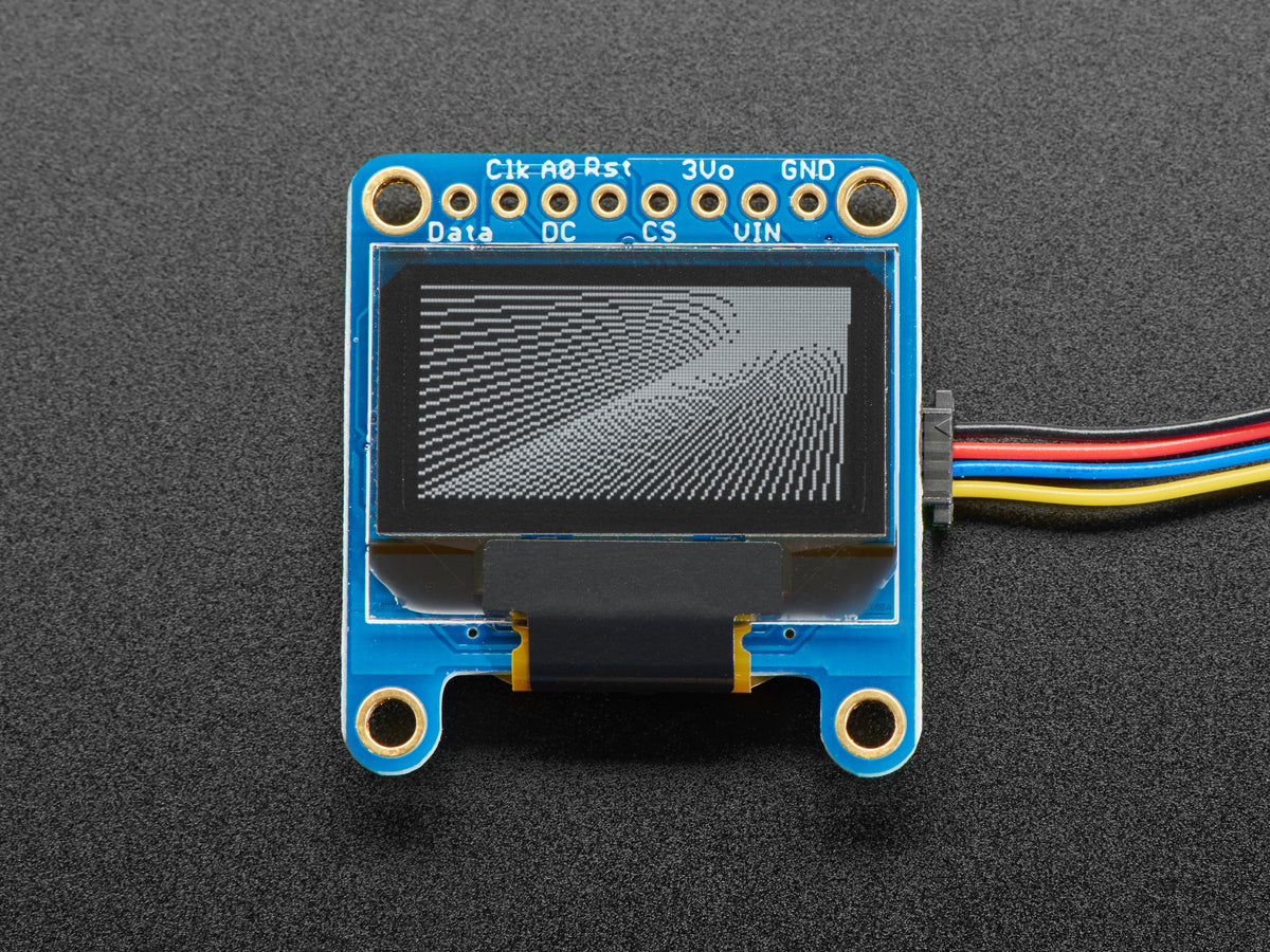 Adafruit Monochrome 0.96" 128x64 OLED Graphic Display, STEMMA QT