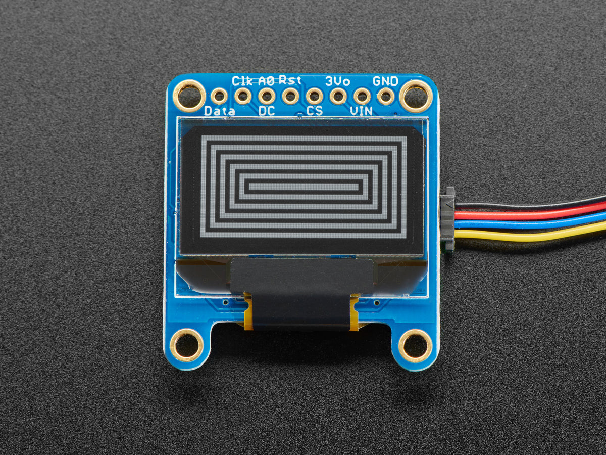 Adafruit Monochrome 0.96" 128x64 OLED Graphic Display, STEMMA QT