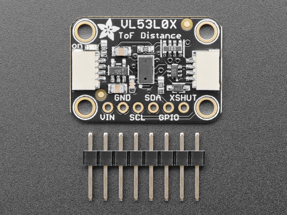 Adafruit VL53L0X Time of Flight Distance Sensor, ~30 to 1000mm