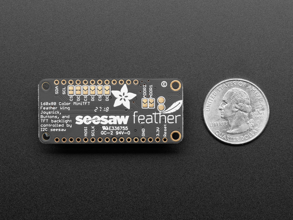 Adafruit Mini Color TFT with Joystick FeatherWing