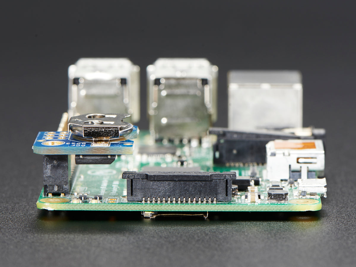 Adafruit PiRTC, PCF8523 Real Time Clock for Raspberry Pi