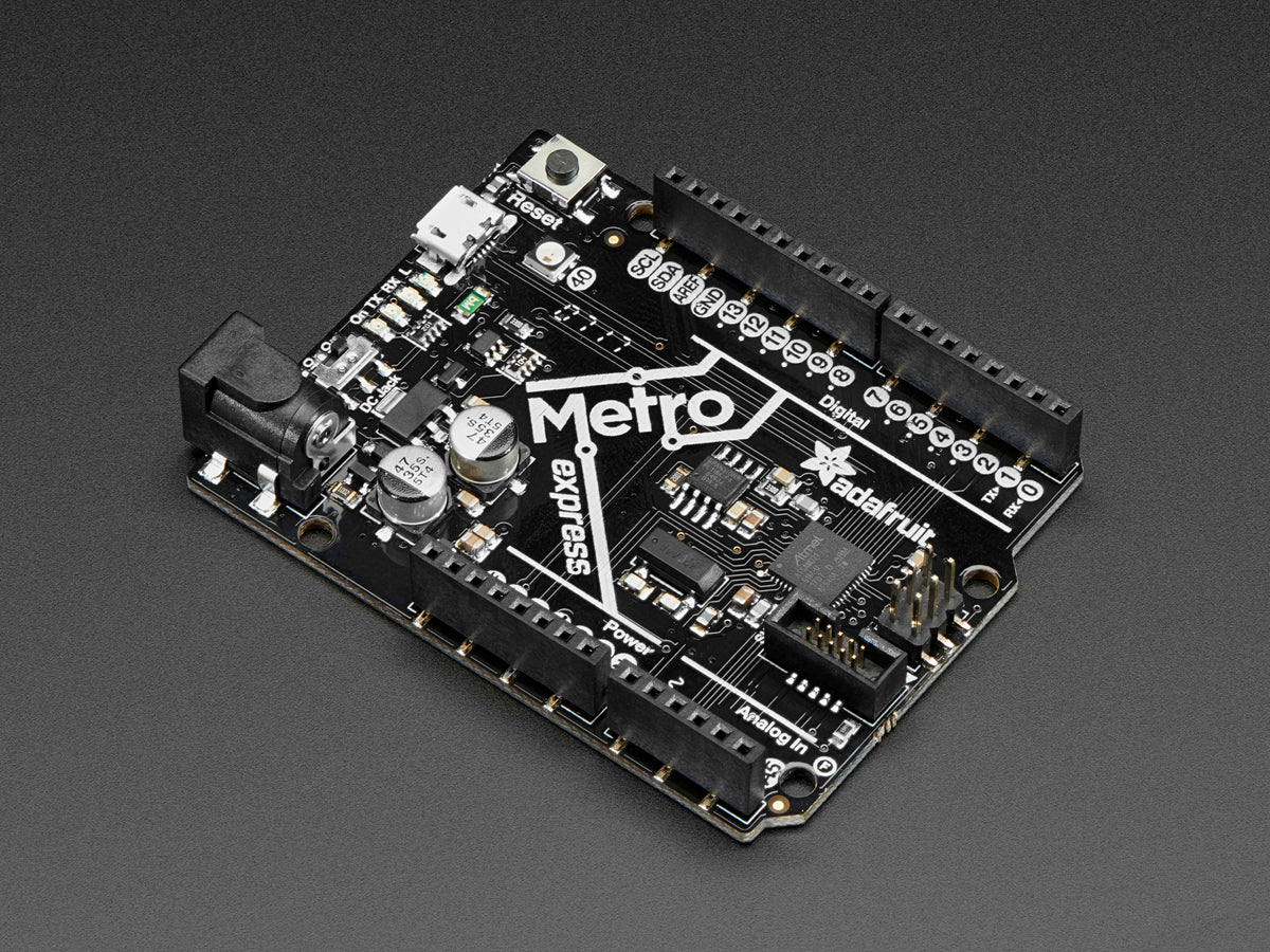Adafruit Metro M0 Express, designed for CircuitPython, ATSAMD21G18