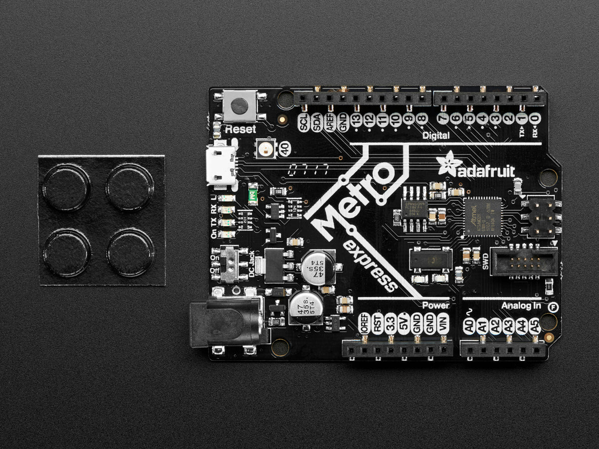 Adafruit Metro M0 Express, designed for CircuitPython, ATSAMD21G18