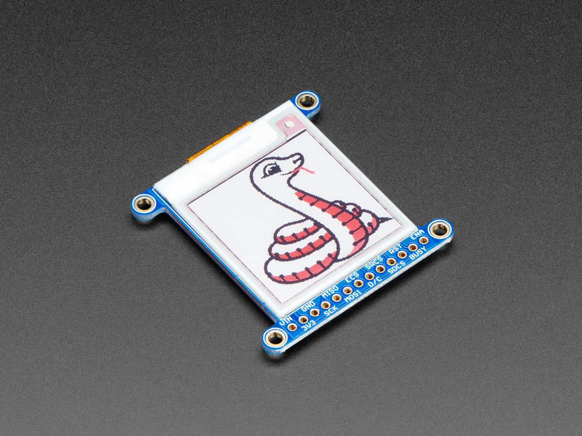 Adafruit 1.54" Tri-Color eInk / ePaper Display with SRAM, Red Black White