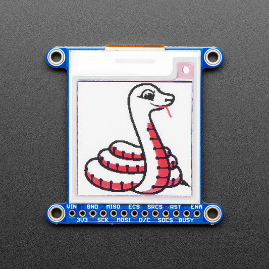 Adafruit 1.54" Tri-Color eInk / ePaper Display with SRAM, Red Black White