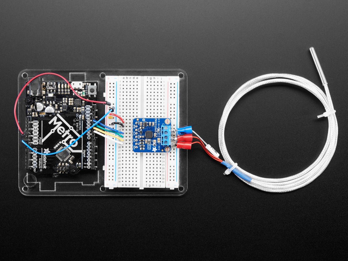 Adafruit PT1000 RTD Temperature Sensor Amplifier, MAX31865