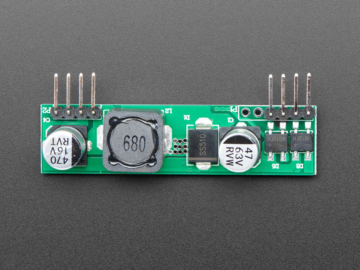 Adafruit 5V 1.5A Output PoE Module, Works with Raspberry Pi 3 B+