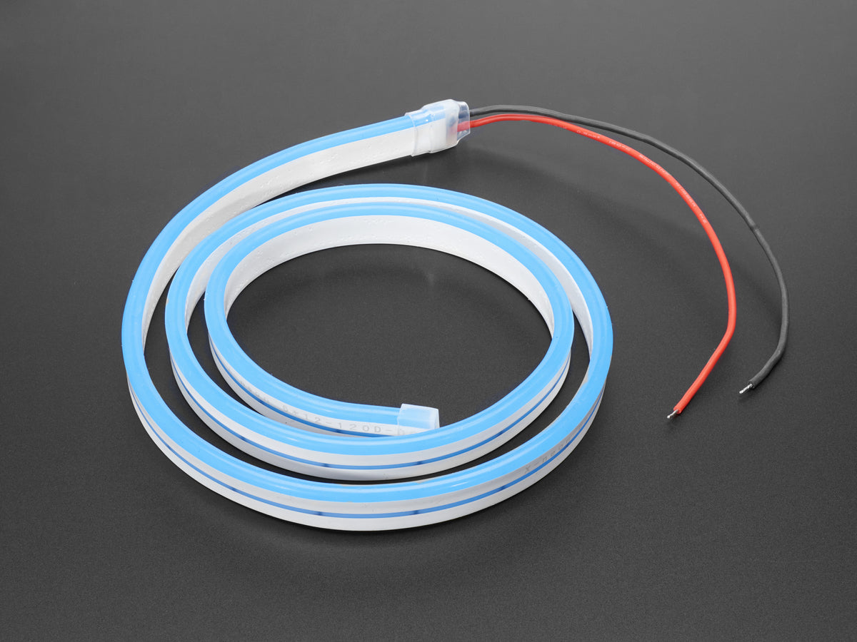 Adafruit Flexible Silicone Neon-Like LED Strip, 1 Meter, Blue