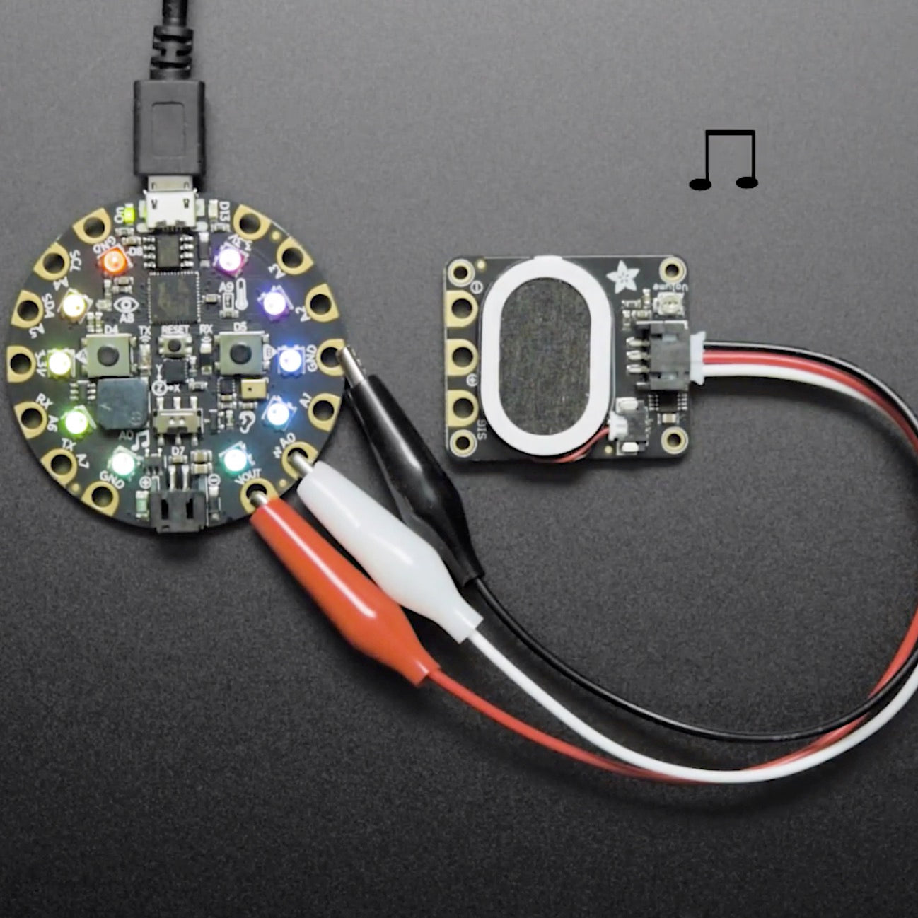 Adafruit STEMMA Speaker, Plug and Play Audio Amplifier