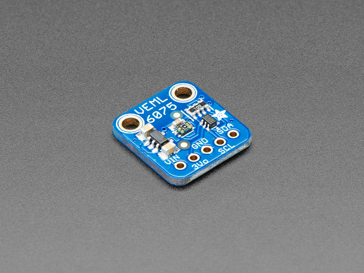 Adafruit VEML6075 UVA UVB and UV Index Sensor Breakout, I2C