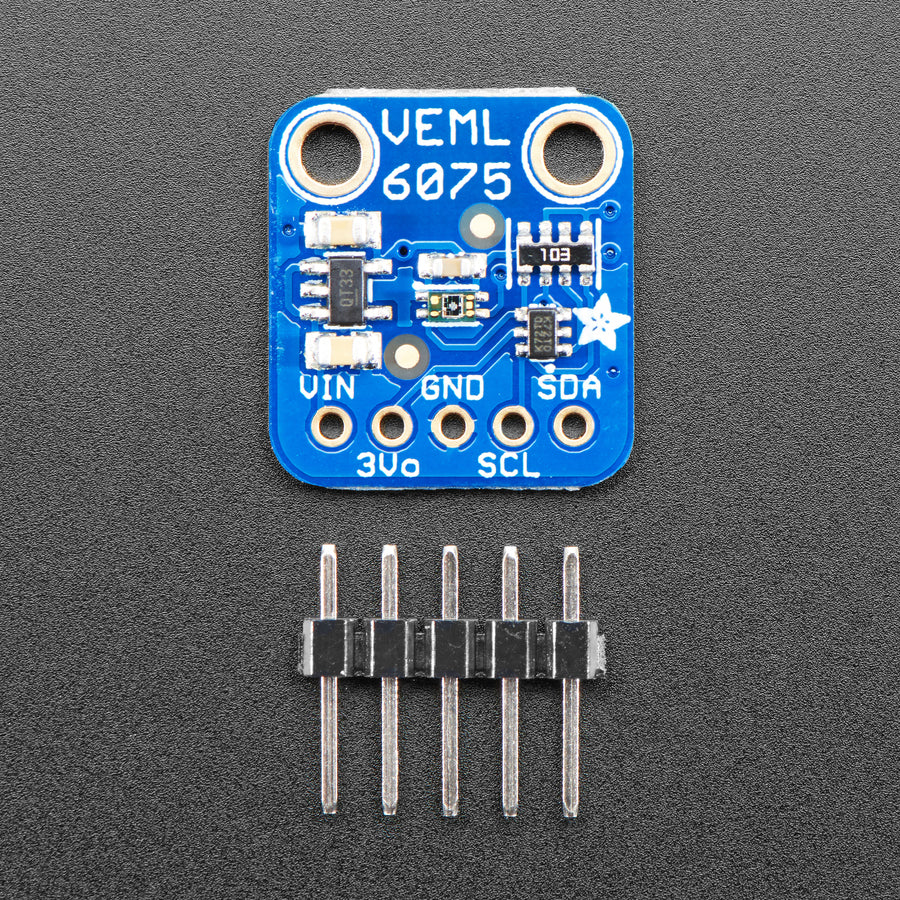 Adafruit VEML6075 UVA UVB and UV Index Sensor Breakout, I2C