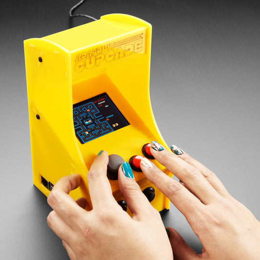 Adafruit Cupcade: the Raspberry Pi-Powered Micro Arcade Cabinet Kit, Rev 3