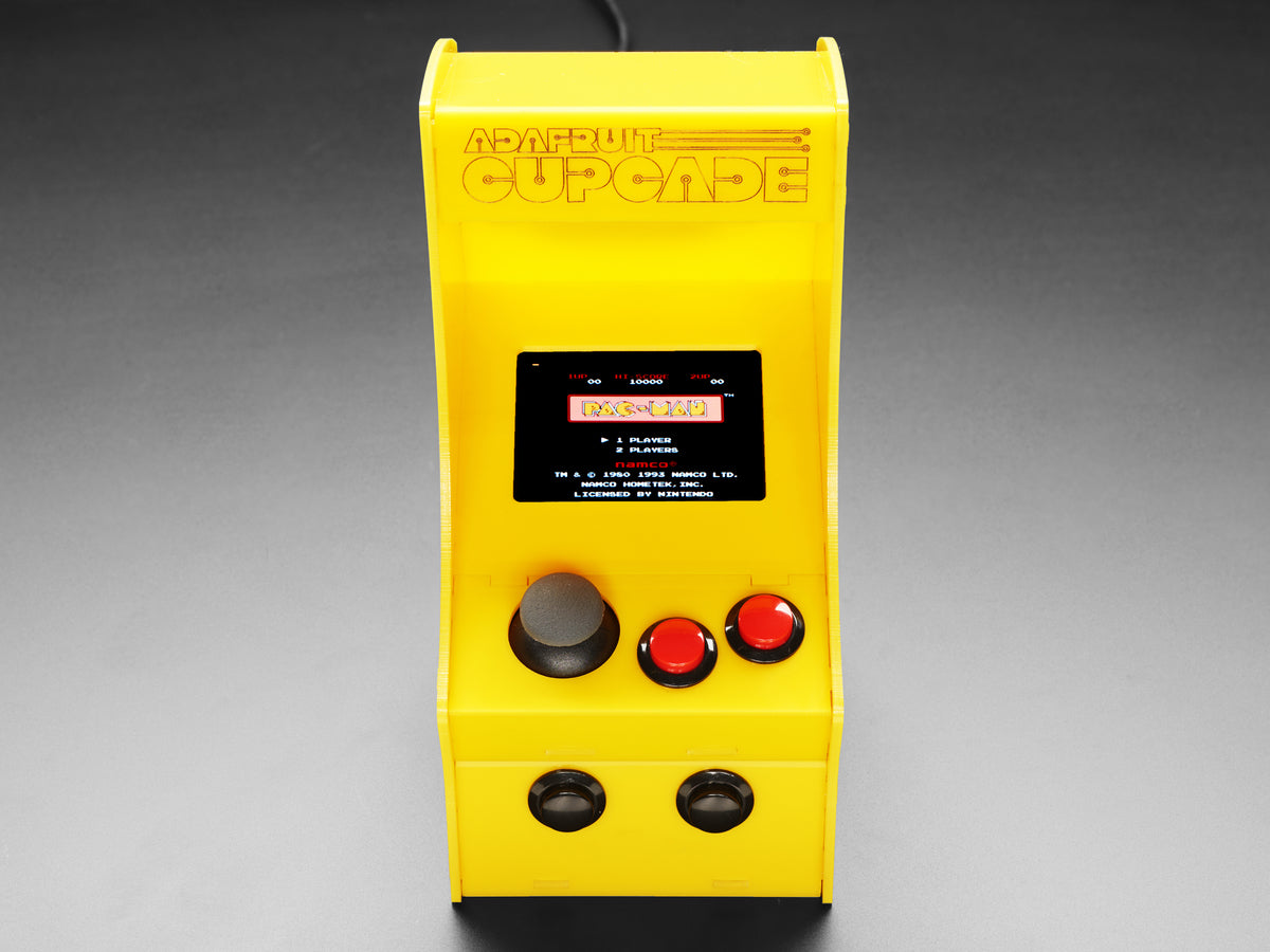 Adafruit Cupcade: the Raspberry Pi-Powered Micro Arcade Cabinet Kit, Rev 3