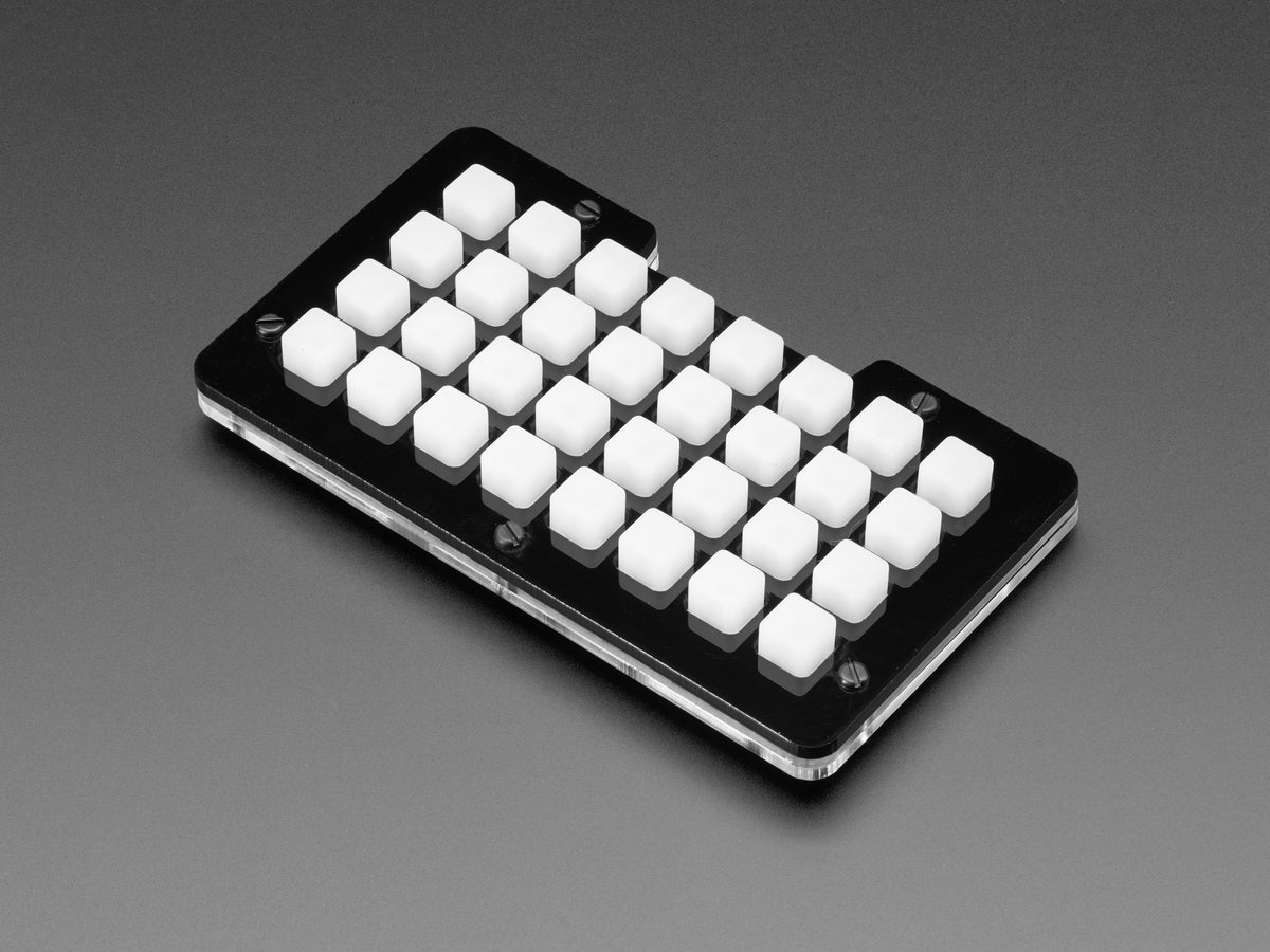 Adafruit NeoTrellis M4 with Enclosure and Buttons Kit Pack