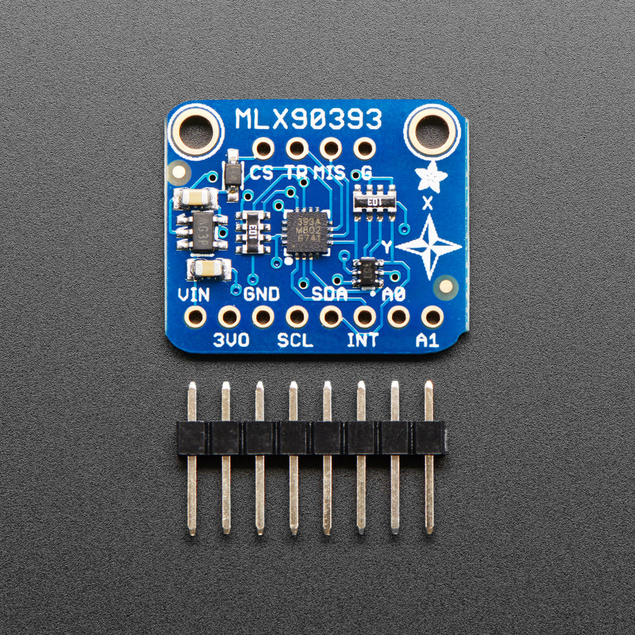 Adafruit Wide-Range Triple-axis Magnetometer, MLX90393