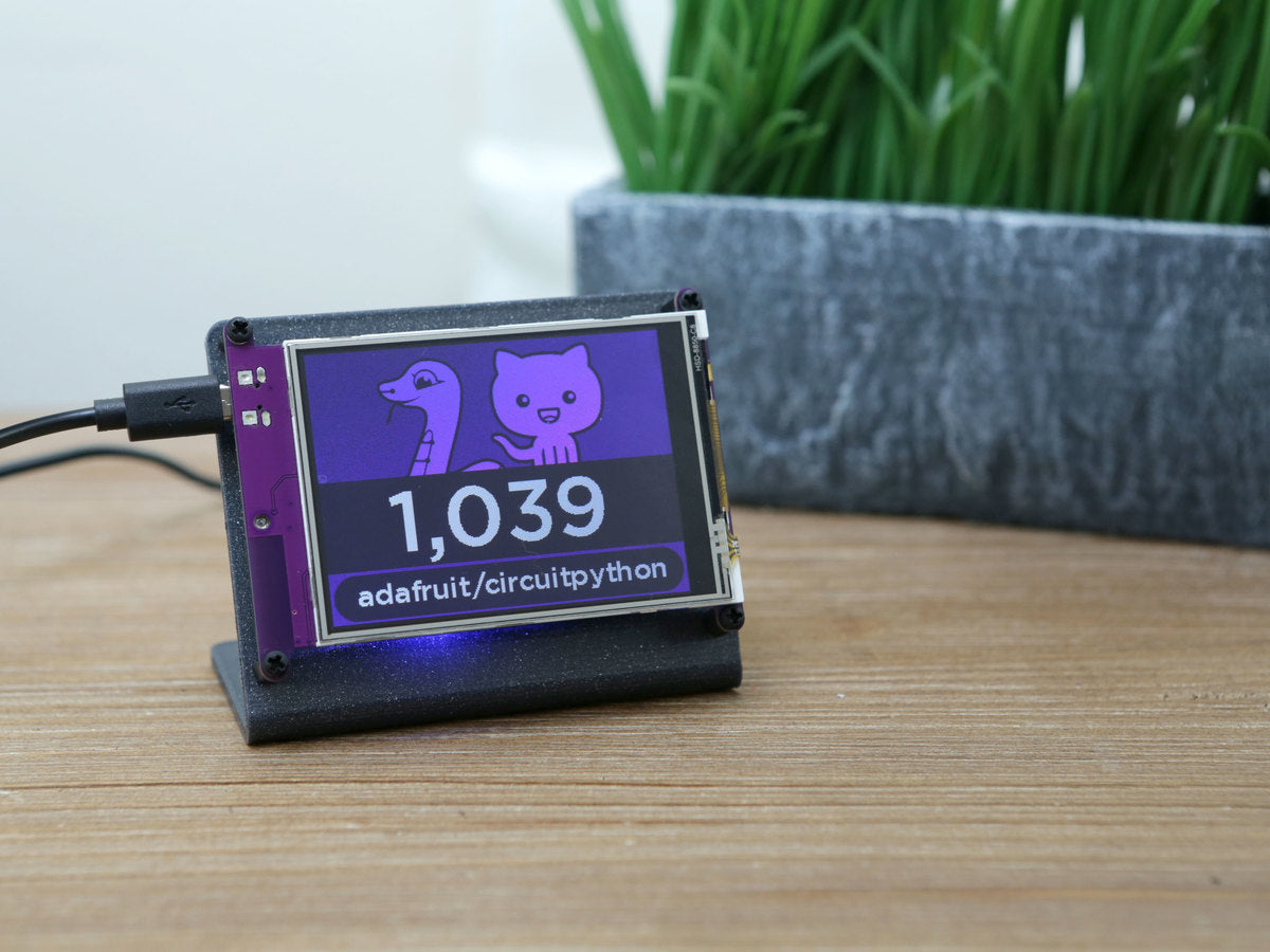 Adafruit PyPortal, CircuitPython Powered Internet Display