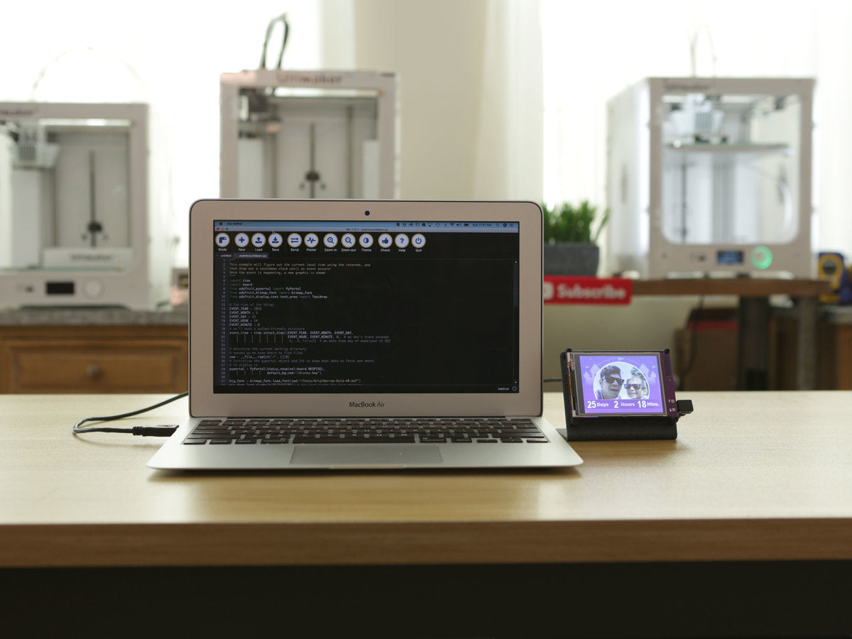 Adafruit PyPortal, CircuitPython Powered Internet Display