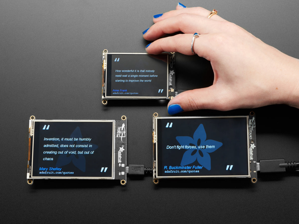 Adafruit PyPortal, CircuitPython Powered Internet Display
