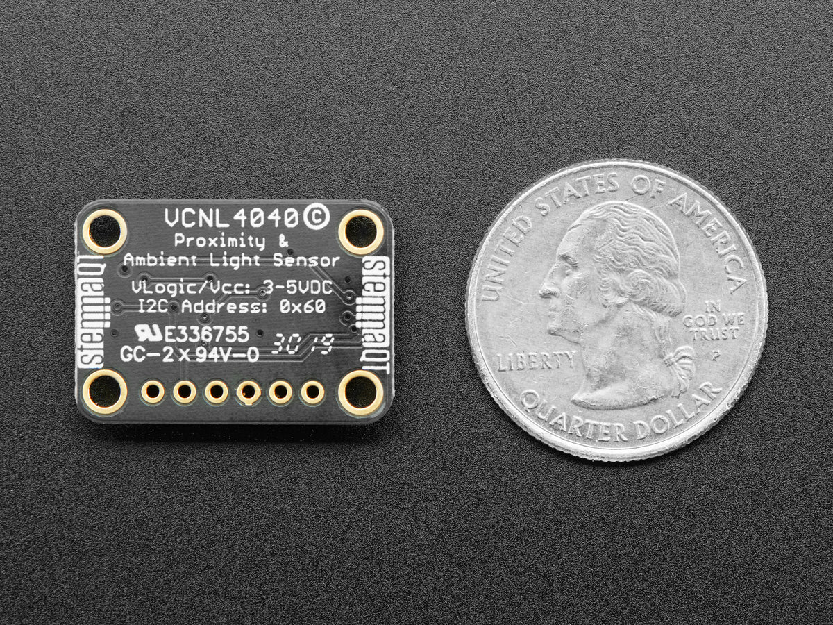Adafruit VCNL4040 Proximity and Lux Sensor, STEMMA QT / Qwiic