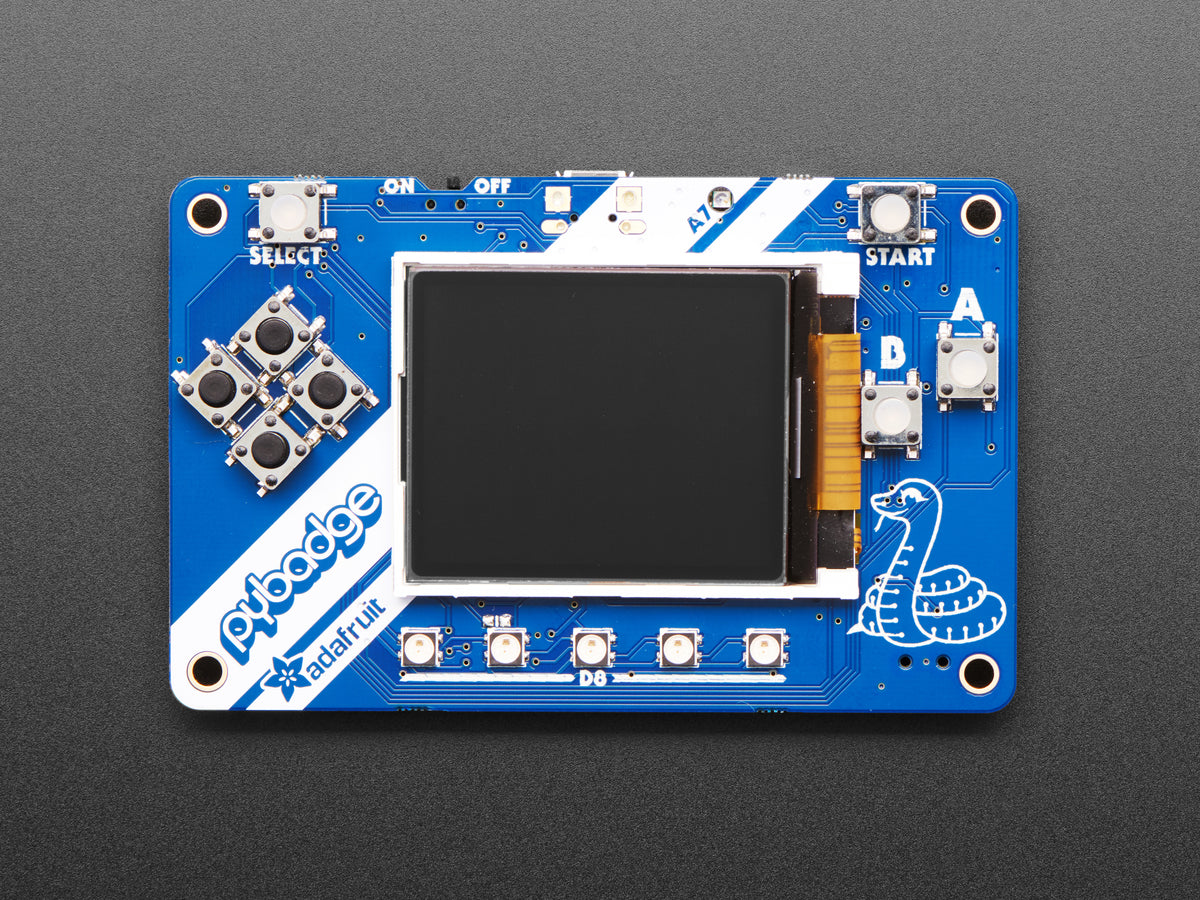 Adafruit PyBadge for MakeCode Arcade, CircuitPython or Arduino
