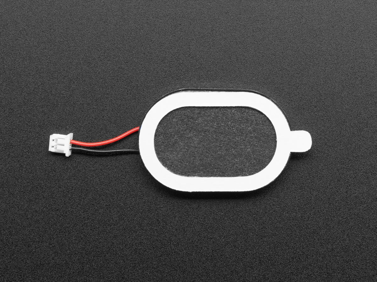 Adafruit Mini Oval Speaker with Short Wires, 8 Ohm 1 Watt
