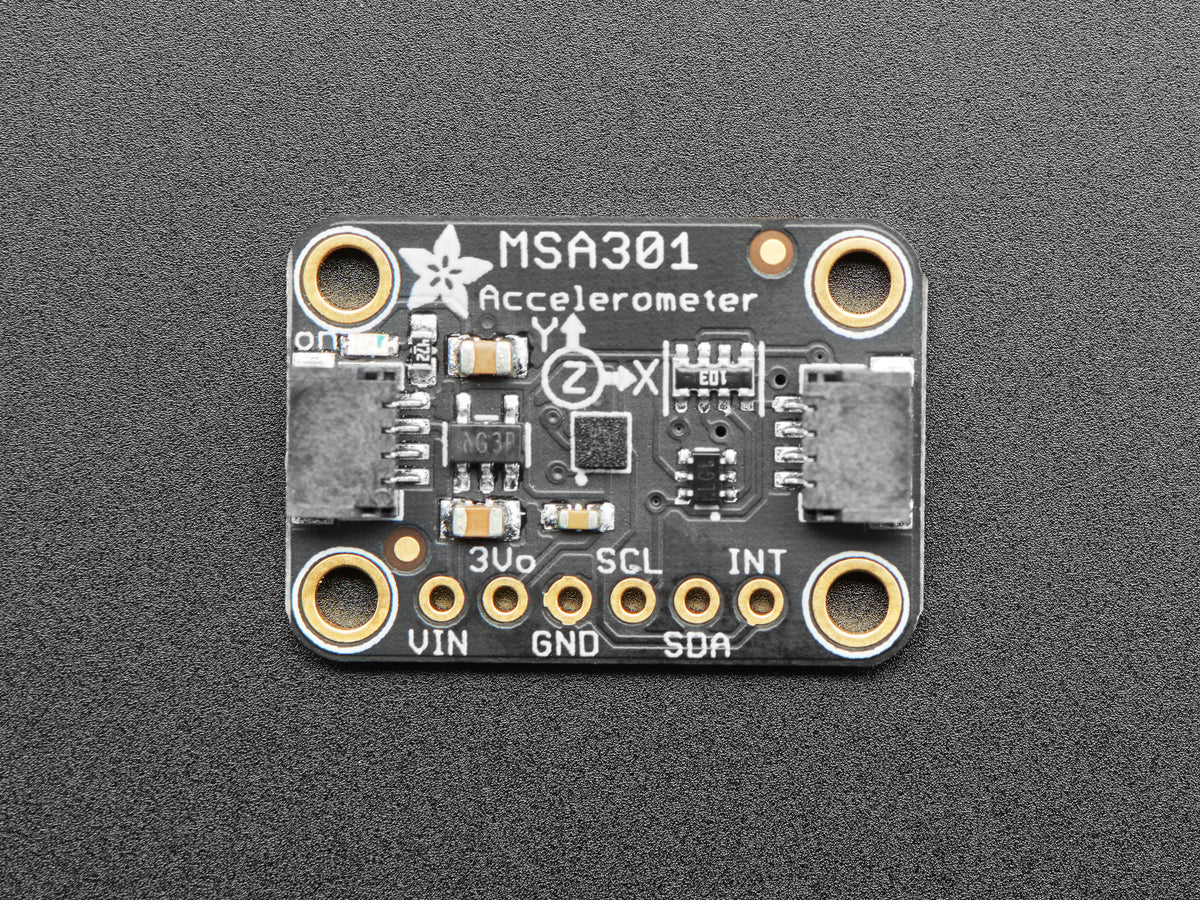 Adafruit MSA301 Triple Axis Accelerometer, STEMMA QT / Qwiic