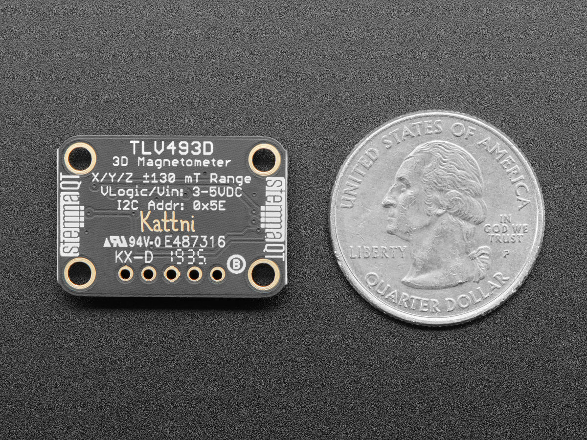 Adafruit TLV493D Triple-Axis Magnetometer, STEMMA QT / Qwiic