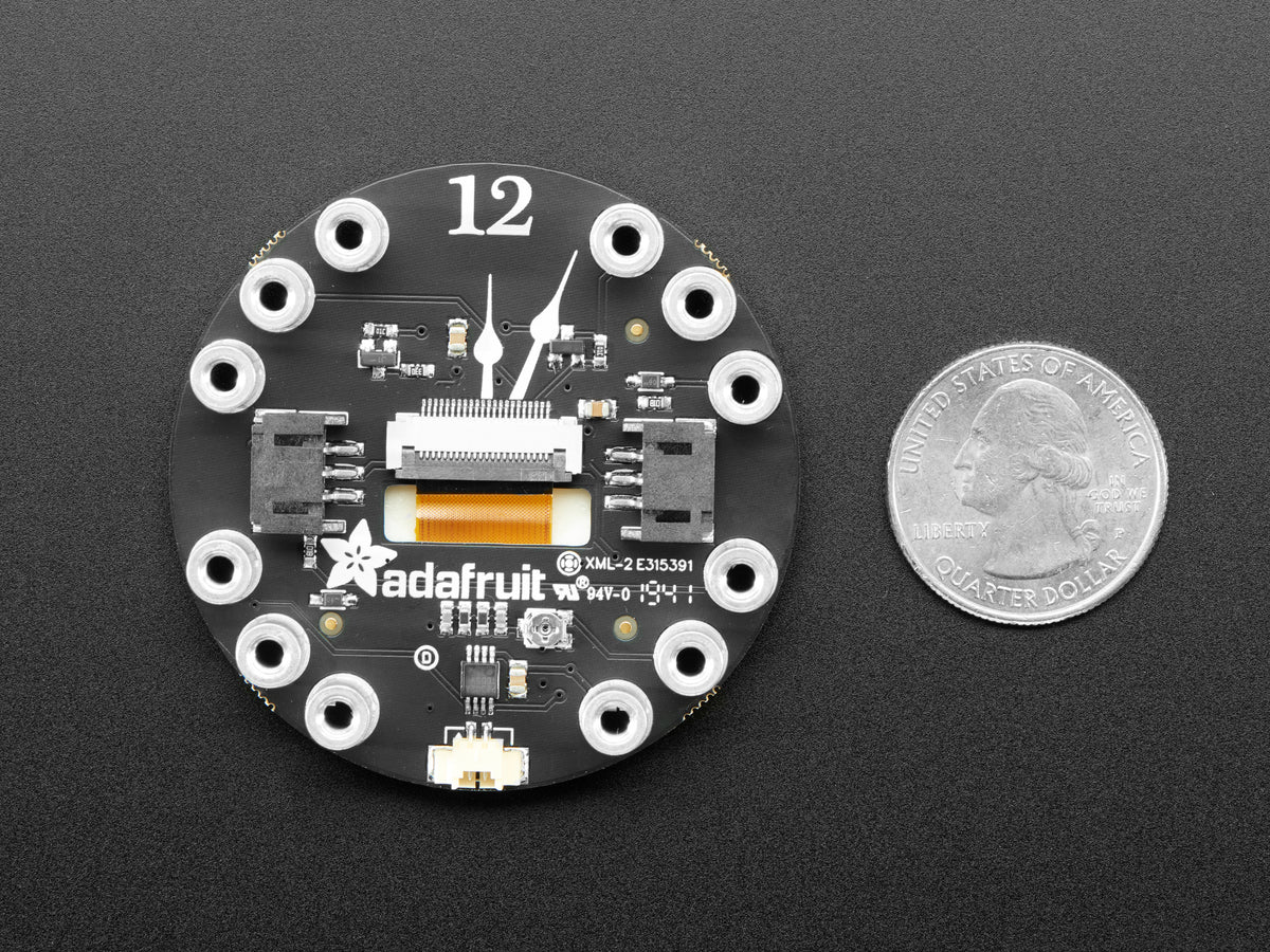 Adafruit Circuit Playground TFT Gizmo, Bolt-on Display + Audio Amplifier