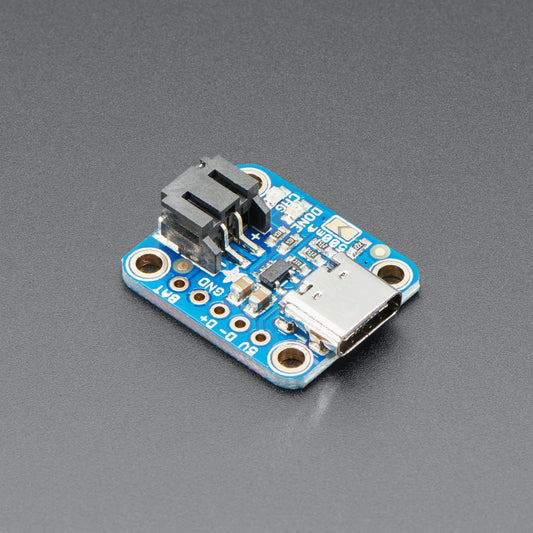 Adafruit Micro-Lipo Charger for LiPoly Batt with USB Type C Jack