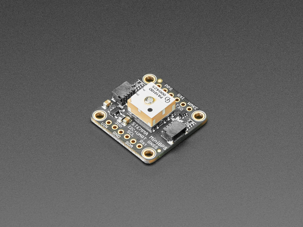 Adafruit Mini GPS PA1010D, UART and I2C, STEMMA QT