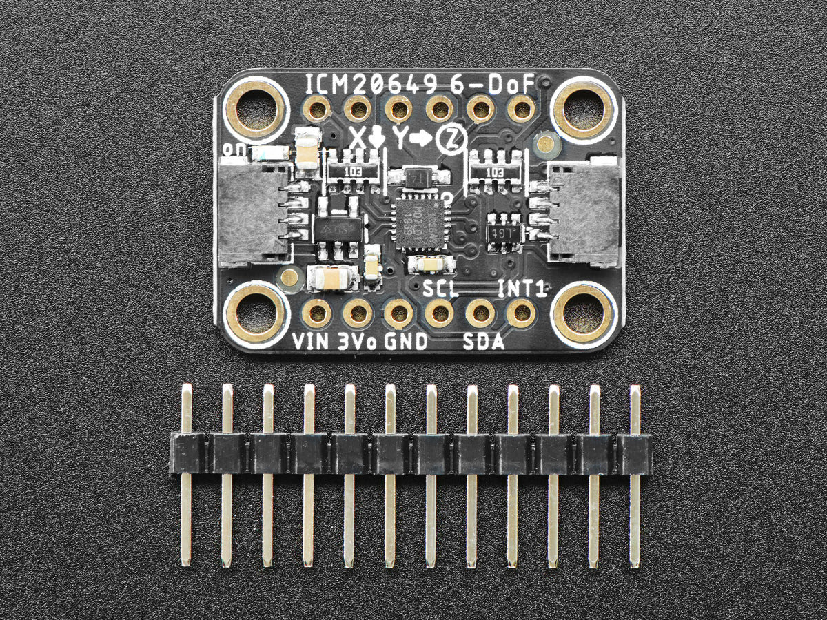 Adafruit ICM-20649 Wide Range ±30g ±4000dps 6-DoF IMU, STEMMA QT / Qwiic