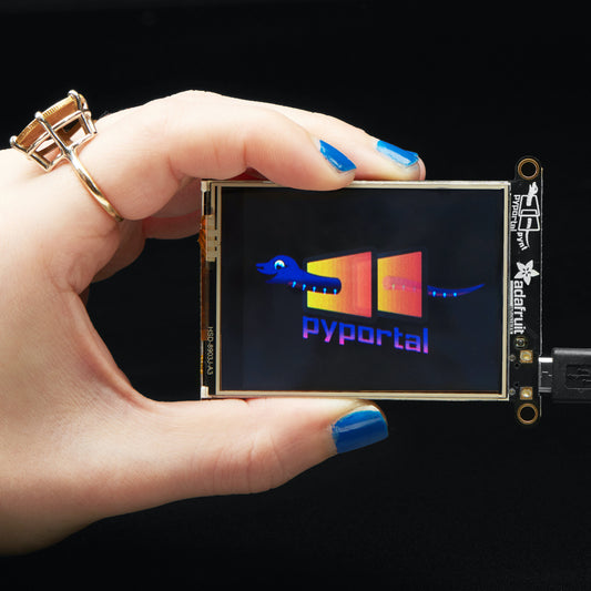 Adafruit PyPortal Pynt, CircuitPython Powered Internet Display, 2.4" TFT