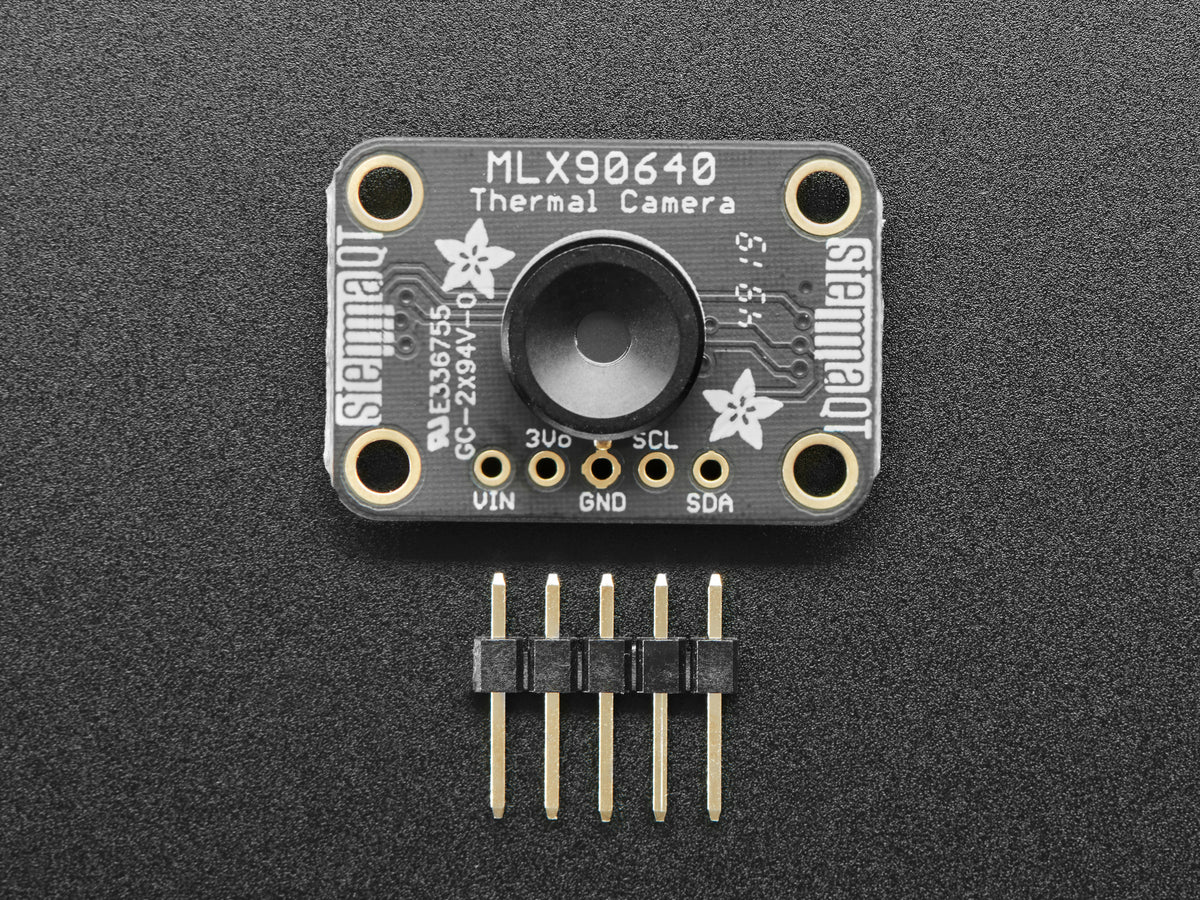 Adafruit MLX90640 24x32 IR Thermal Camera Breakout, 110 Degree FoV