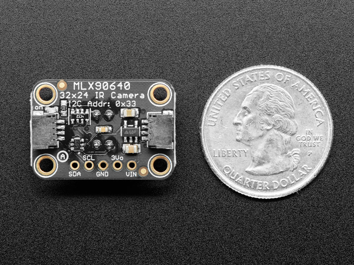 Adafruit MLX90640 24x32 IR Thermal Camera Breakout, 110 Degree FoV