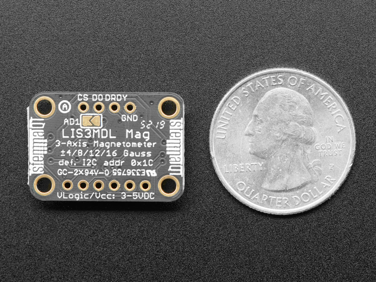 Adafruit Triple-axis Magnetometer LIS3MDL, STEMMA QT / Qwiic