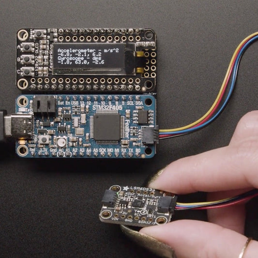 Adafruit LSM6DS33 6-DoF Accel + Gyro IMU, STEMMA QT / Qwiic