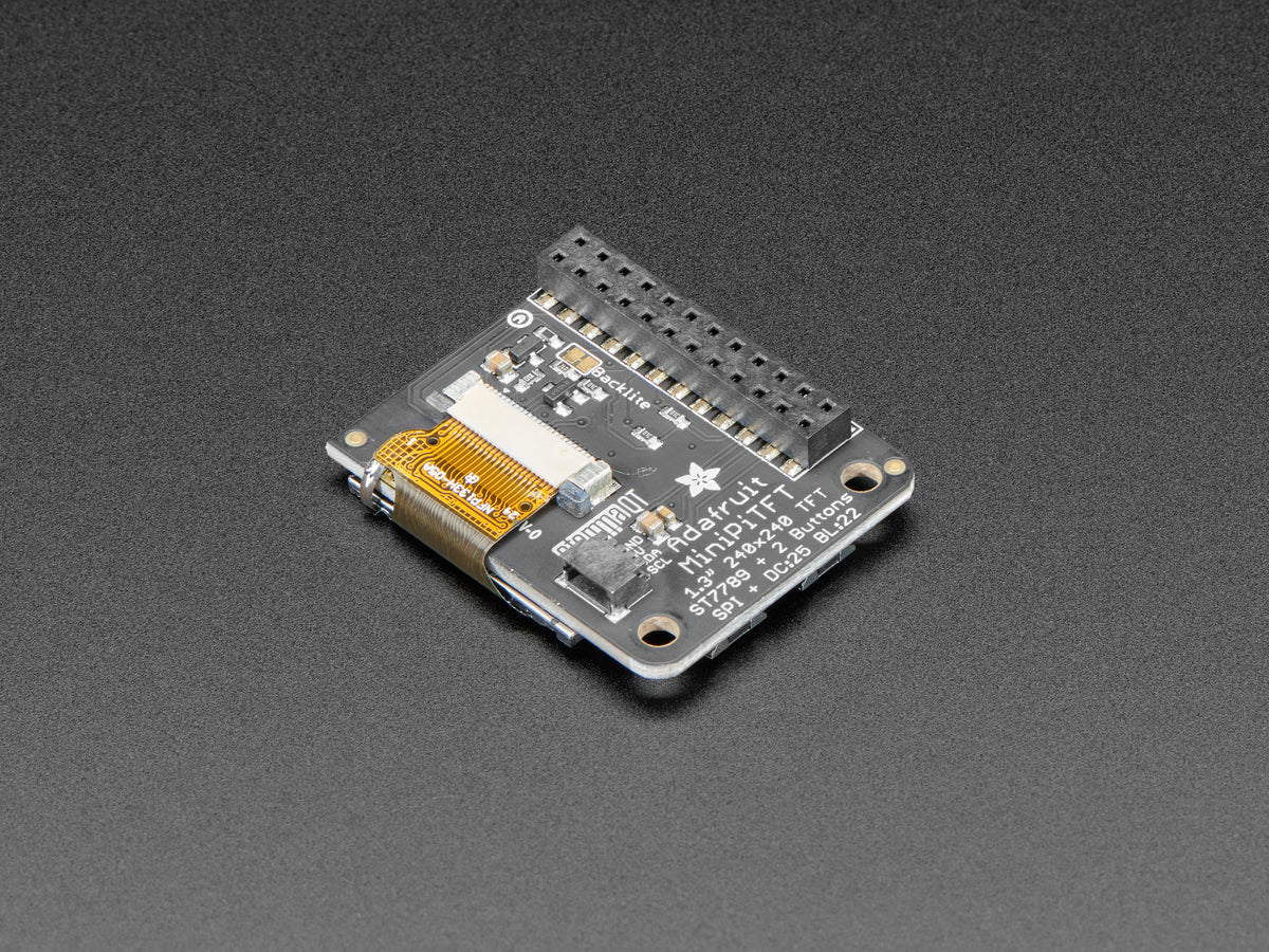 Adafruit Mini PiTFT 1.3", 240x240 TFT Add-on for Raspberry Pi