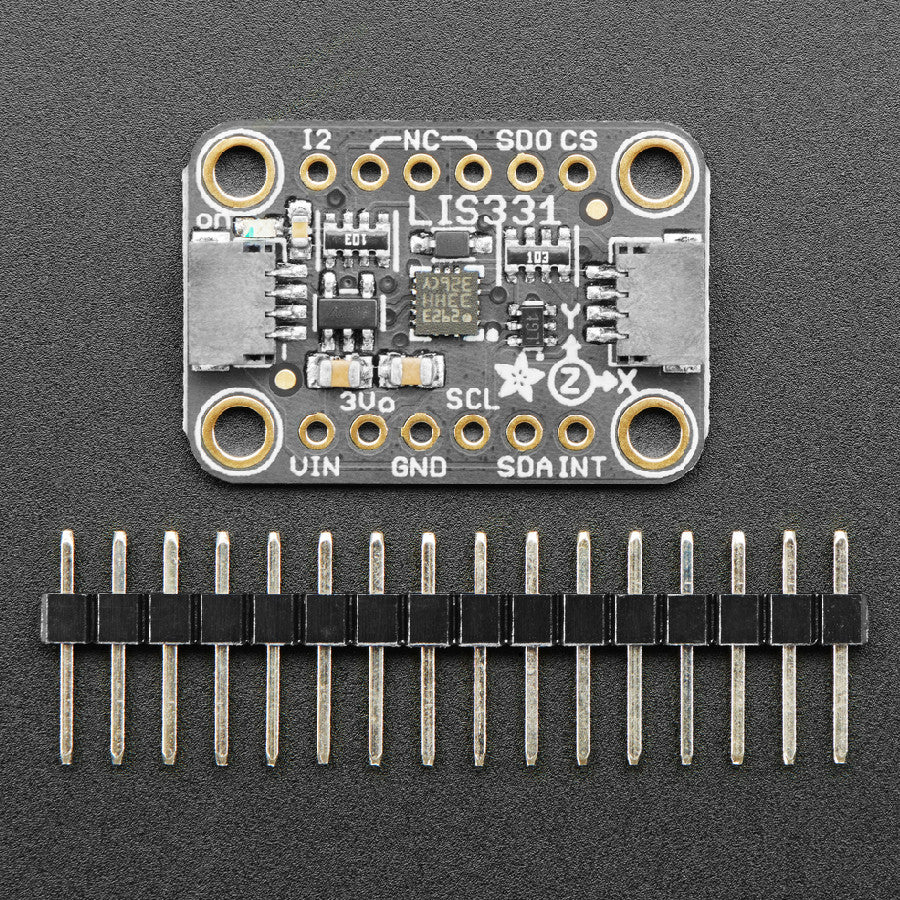 Adafruit LIS331 Triple-Axis Wide-Range ±24g Accelerometer, STEMMA QT / Qwiic