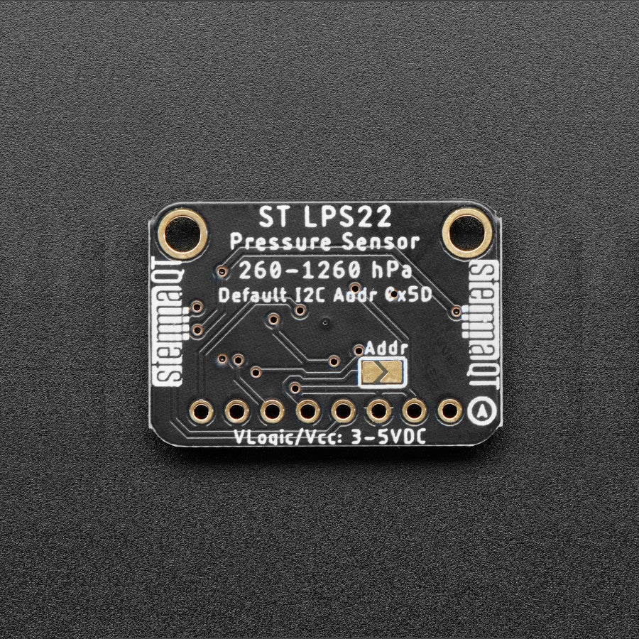 Adafruit LPS22 Pressure Sensor, STEMMA QT / Qwiic, LPS22HB
