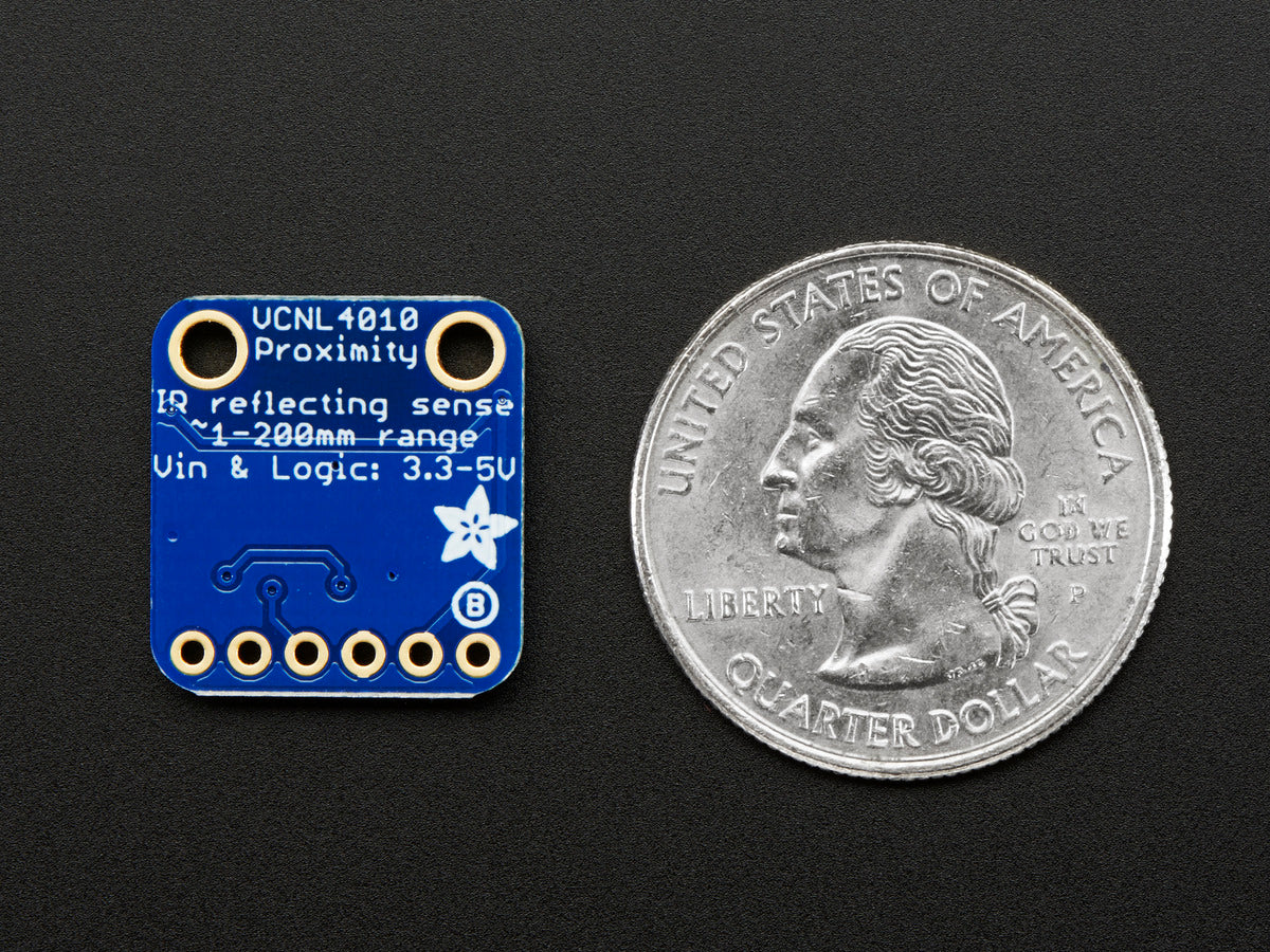 Adafruit VCNL4010 Proximity/Light Sensor, I2C